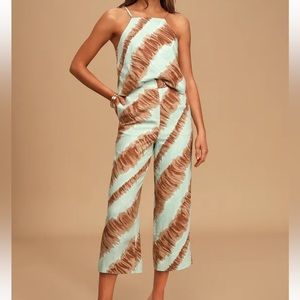 Moon River Tie-Dye High Waisted Culottes